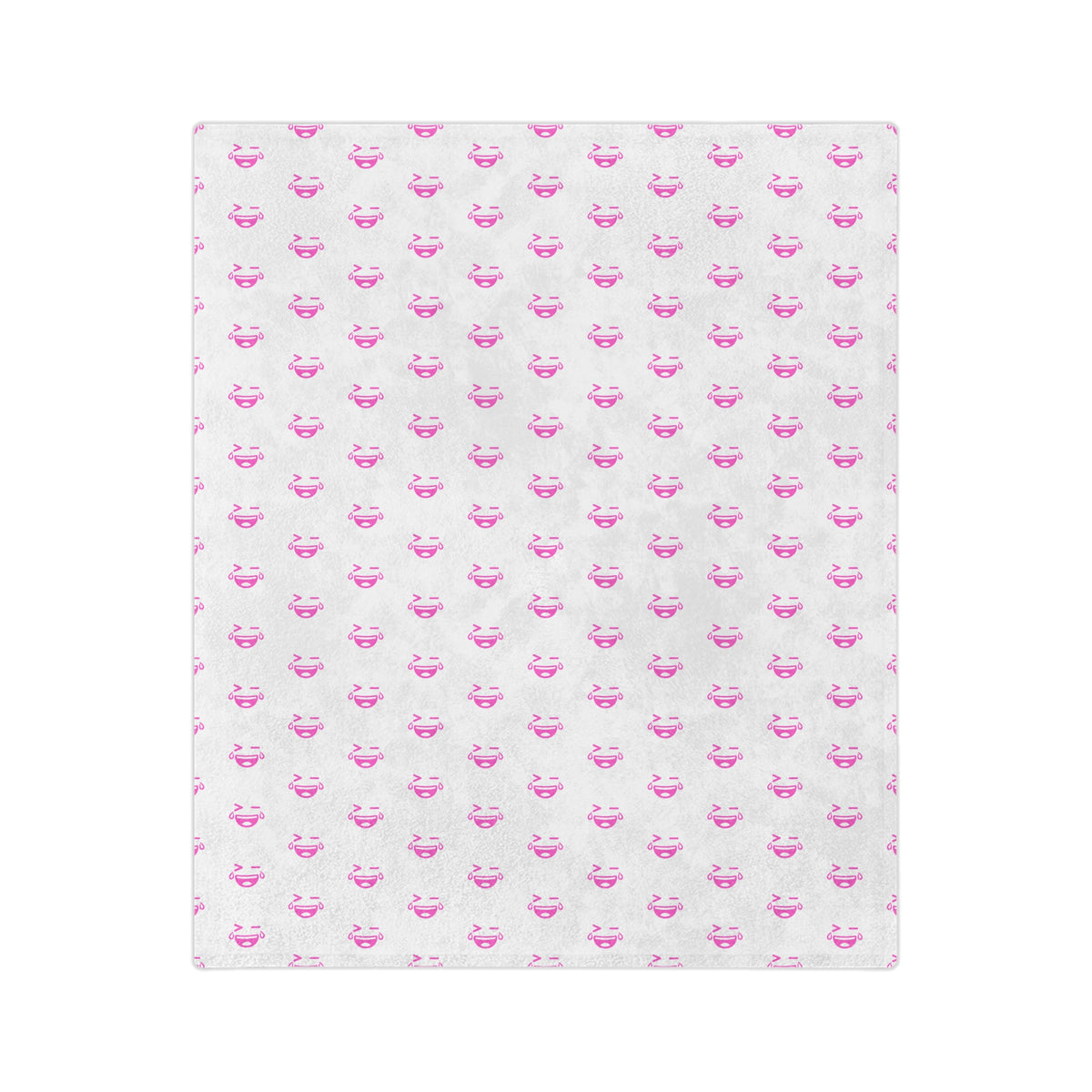 MemerDevs Pattern Velveteen Microfiber Blanket - Soft Cozy Throw for Nursery, Baby Shower & Everyday Comfort
