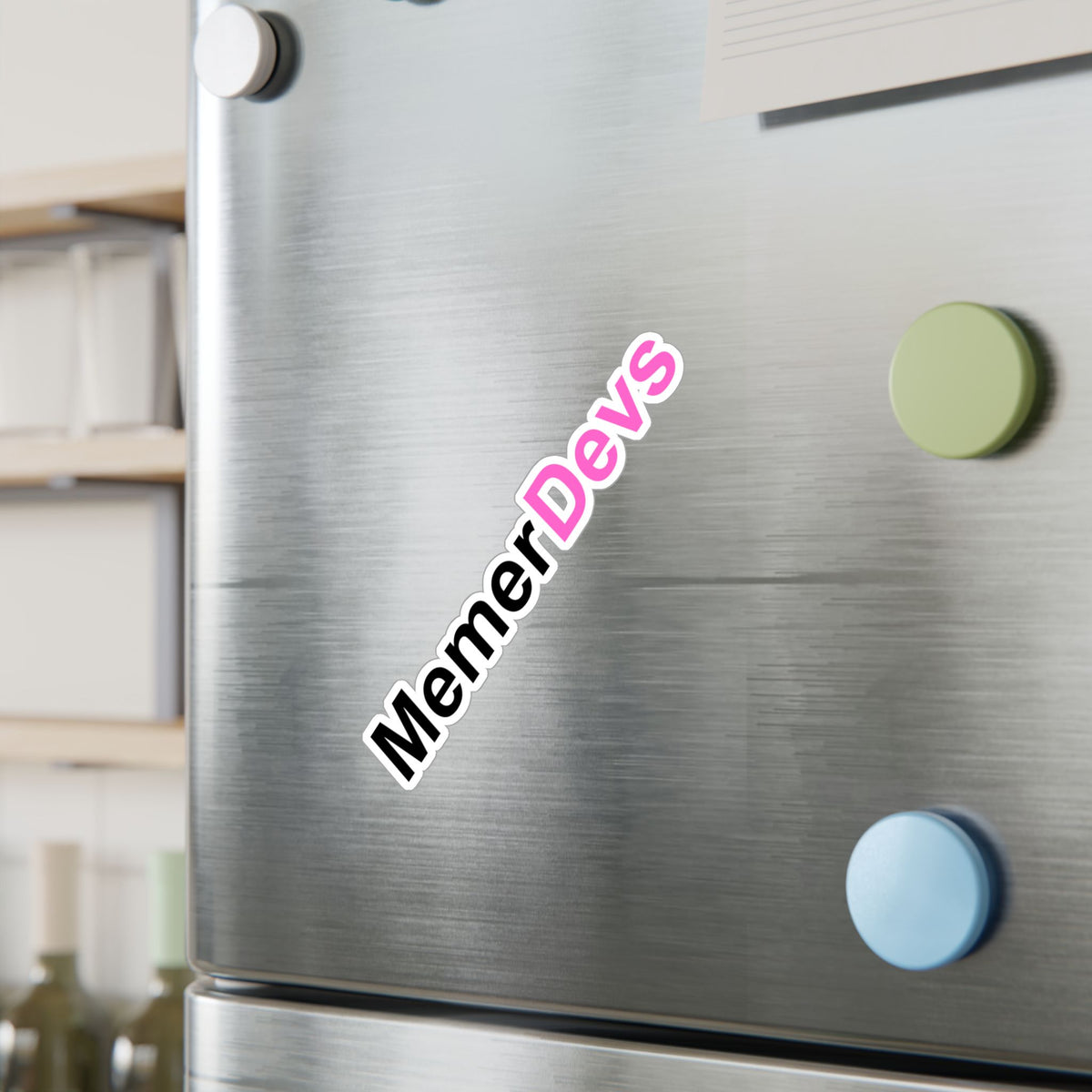 MemerDevs Kiss-Cut Vinyl Sticker - Laptop/Window Decal