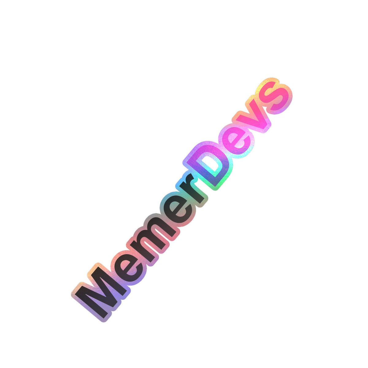 MemerDevs Kiss-Cut Vinyl Sticker - Laptop/Window Decal