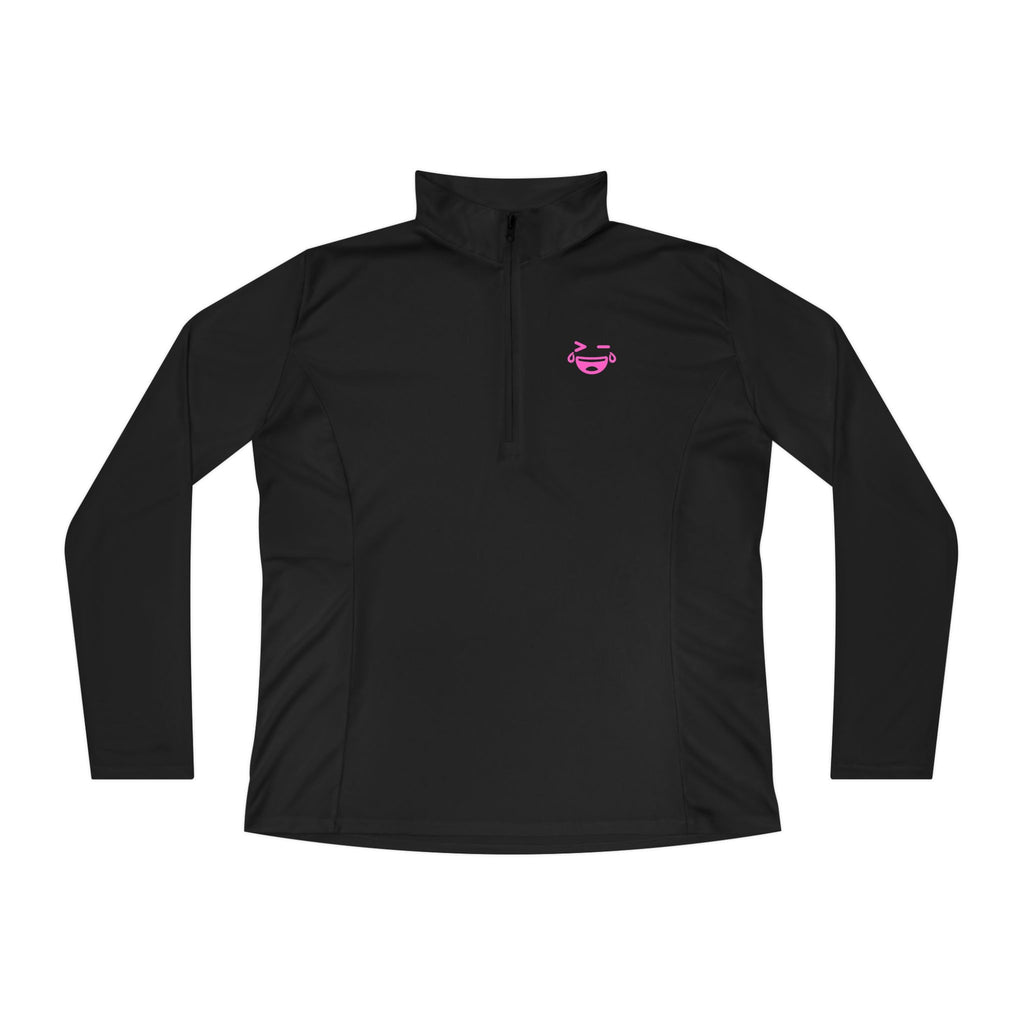 Ladies Quarter-Zip Pullover - MemerDevs Performance Top