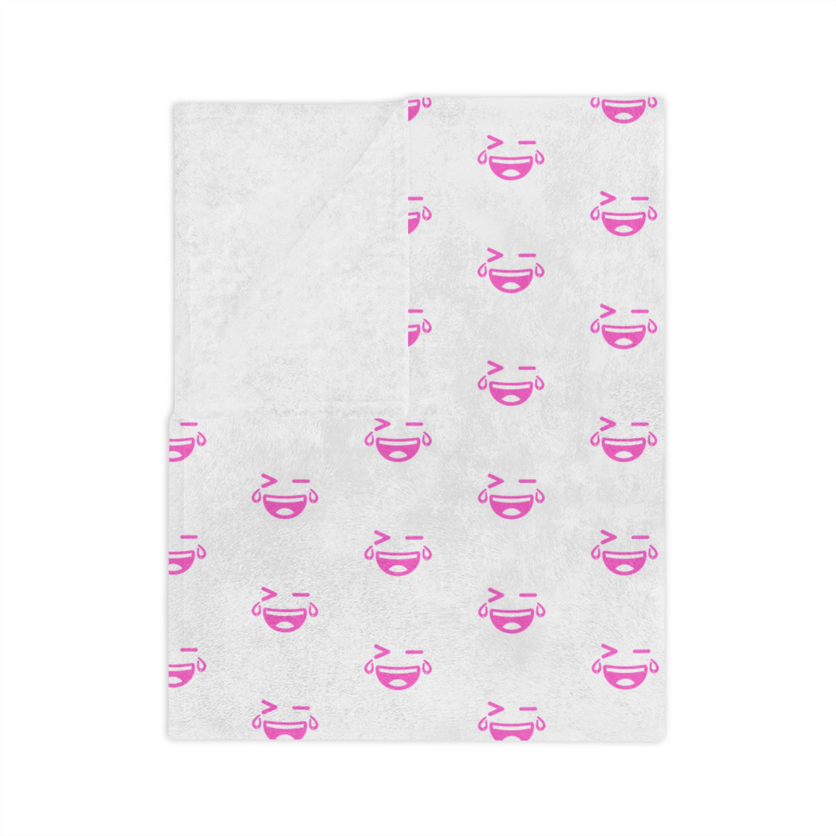 MemerDevs Pattern Velveteen Microfiber Blanket - Soft Cozy Throw for Nursery, Baby Shower & Everyday Comfort