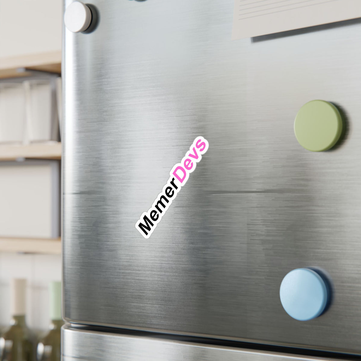 MemerDevs Kiss-Cut Vinyl Sticker - Laptop/Window Decal