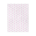 MemerDevs Pattern Velveteen Microfiber Blanket - Soft Cozy Throw for Nursery, Baby Shower & Everyday Comfort