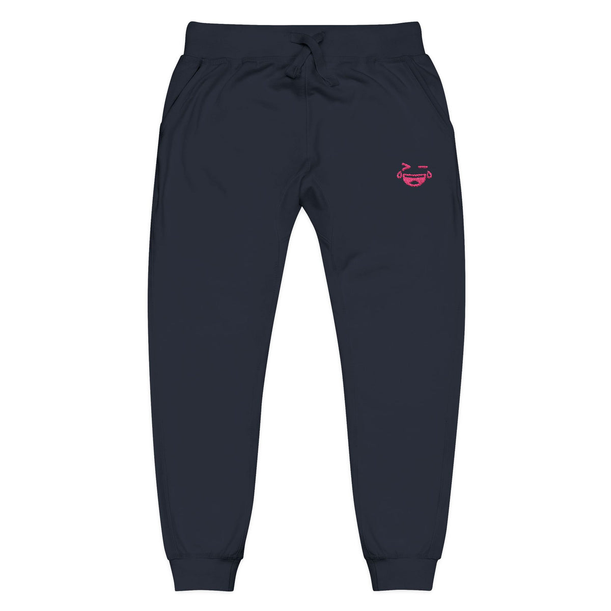 Embroidered MemerDevs Fleece Sweatpants - Cozy Casual Lounge Joggers