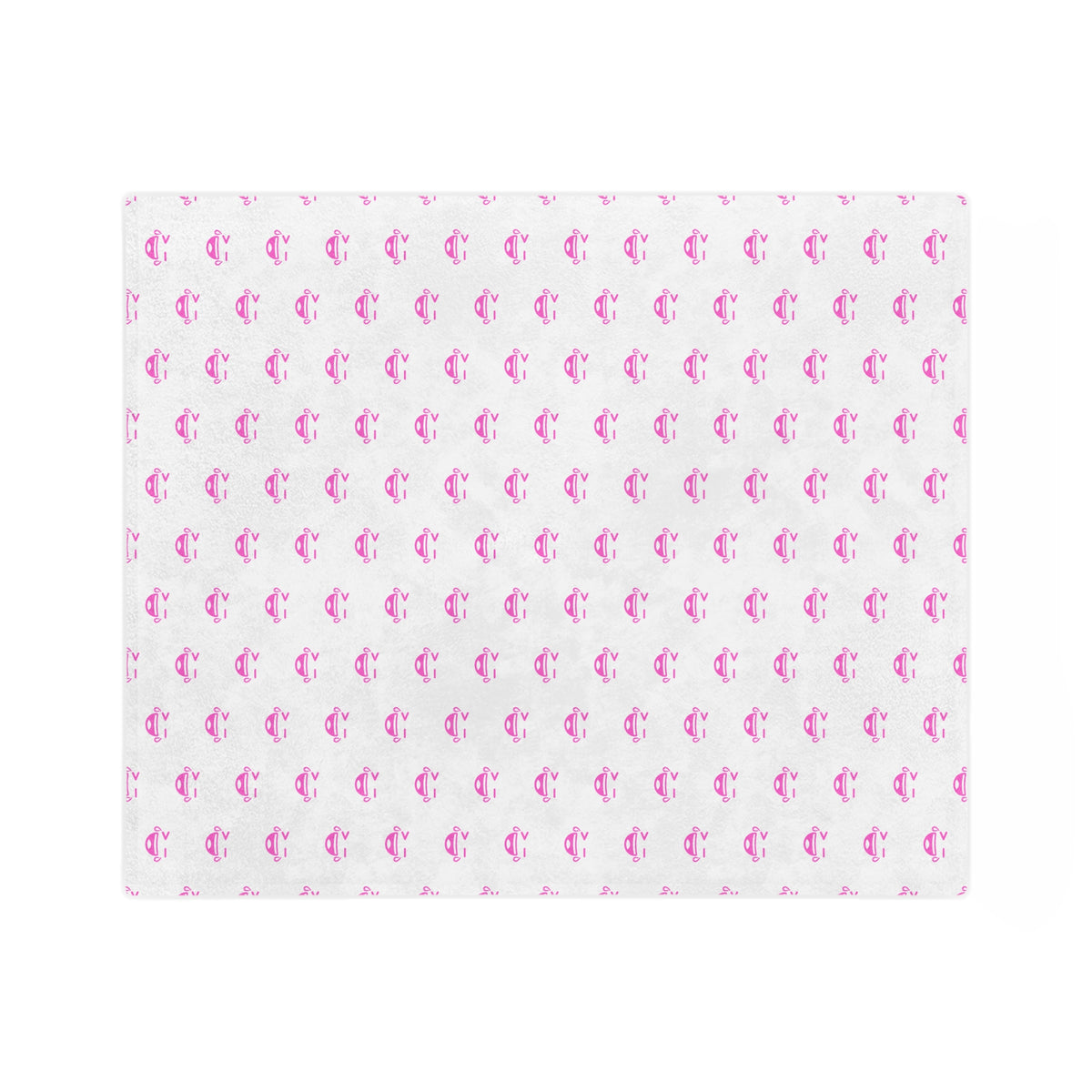 MemerDevs Pattern Velveteen Microfiber Blanket - Soft Cozy Throw for Nursery, Baby Shower & Everyday Comfort