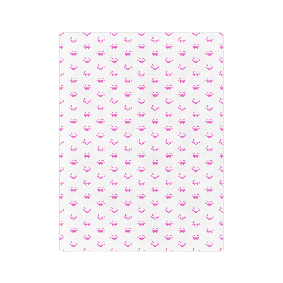 MemerDevs Pattern Velveteen Microfiber Blanket - Soft Cozy Throw for Nursery, Baby Shower & Everyday Comfort