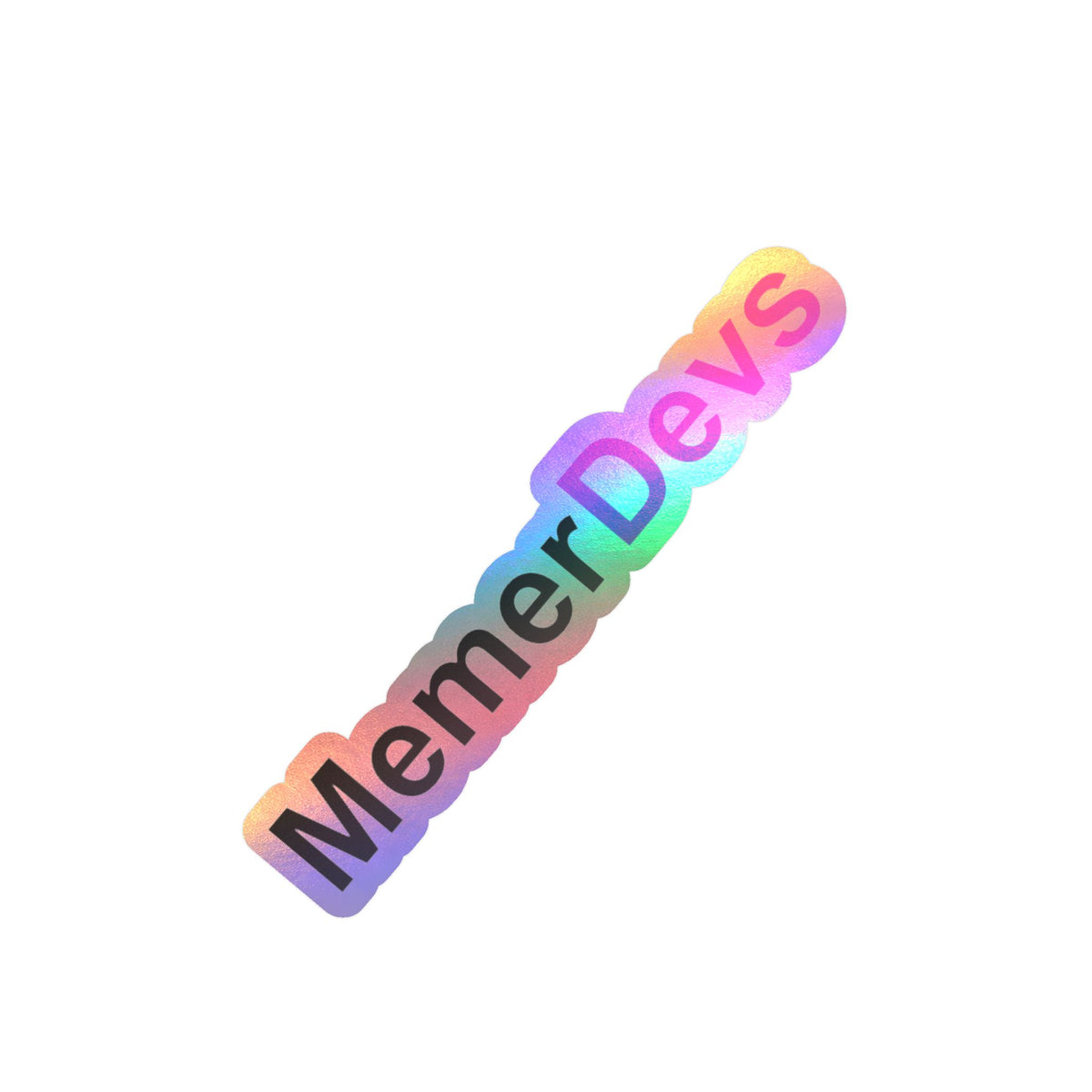 MemerDevs Kiss-Cut Vinyl Sticker - Laptop/Window Decal