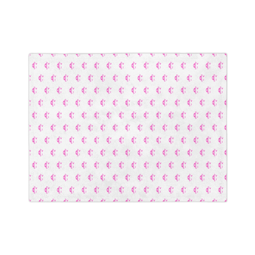 MemerDevs Pattern Velveteen Microfiber Blanket - Soft Cozy Throw for Nursery, Baby Shower & Everyday Comfort