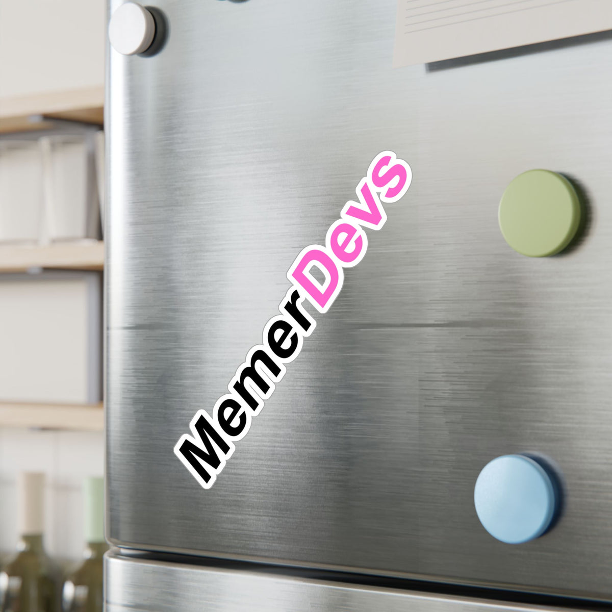 MemerDevs Kiss-Cut Vinyl Sticker - Laptop/Window Decal