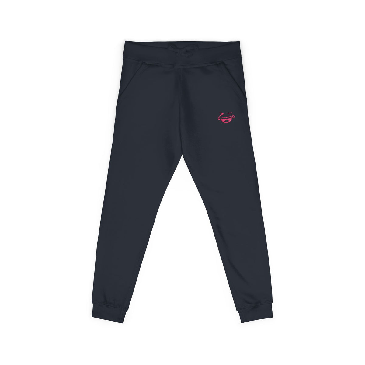 Embroidered MemerDevs Fleece Sweatpants - Cozy Casual Lounge Joggers