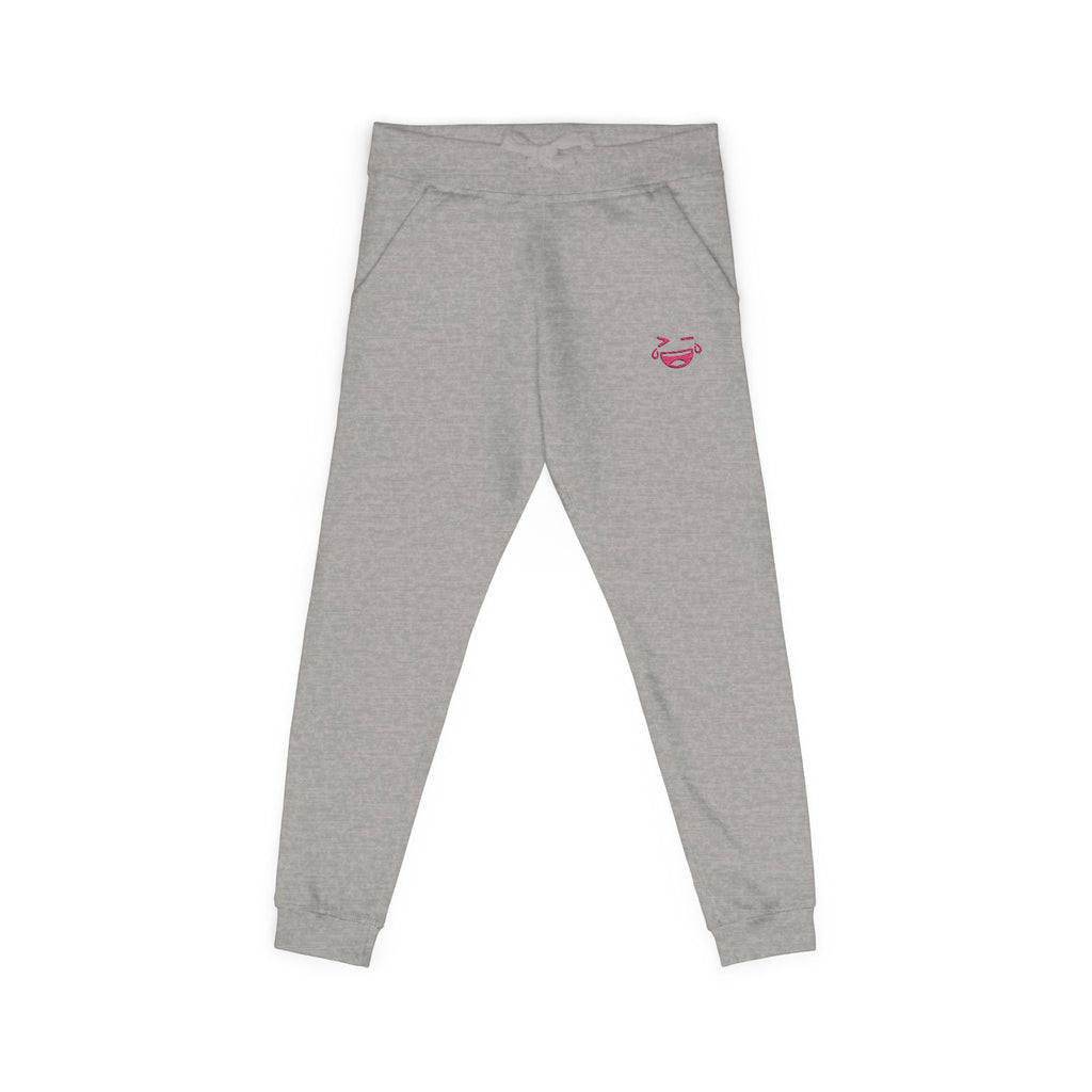 Embroidered MemerDevs Fleece Sweatpants - Cozy Casual Lounge Joggers