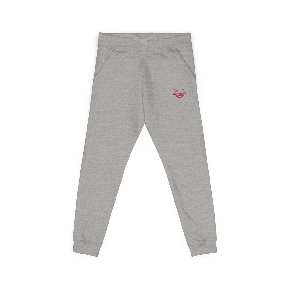 Embroidered MemerDevs Fleece Sweatpants - Cozy Casual Lounge Joggers