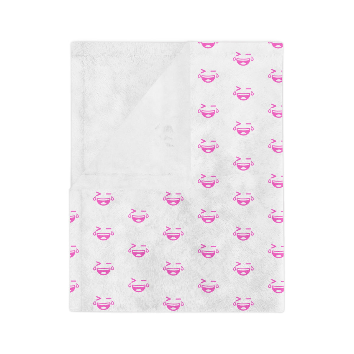 MemerDevs Pattern Velveteen Microfiber Blanket - Soft Cozy Throw for Nursery, Baby Shower & Everyday Comfort