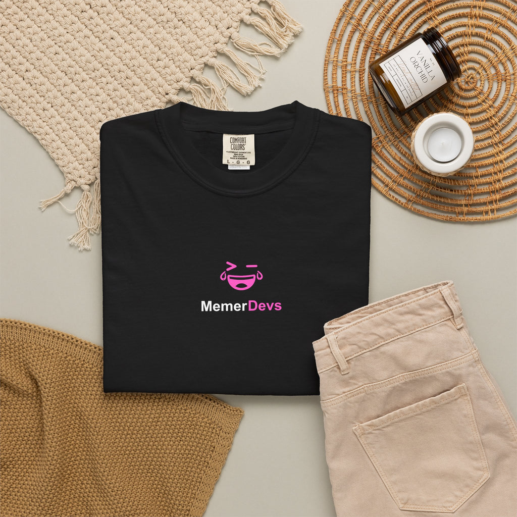 DEBUG. CODE. PRAY. T-Shirt - MemerDevs Tee