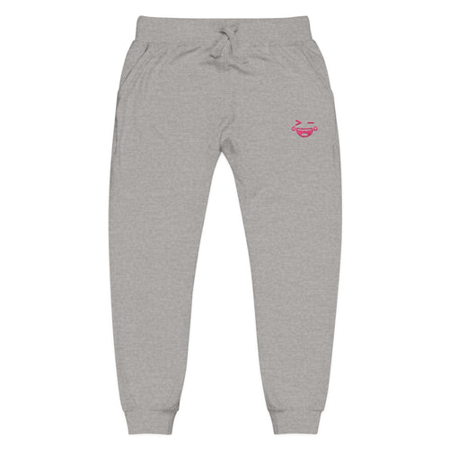 Embroidered MemerDevs Fleece Sweatpants - Cozy Casual Lounge Joggers