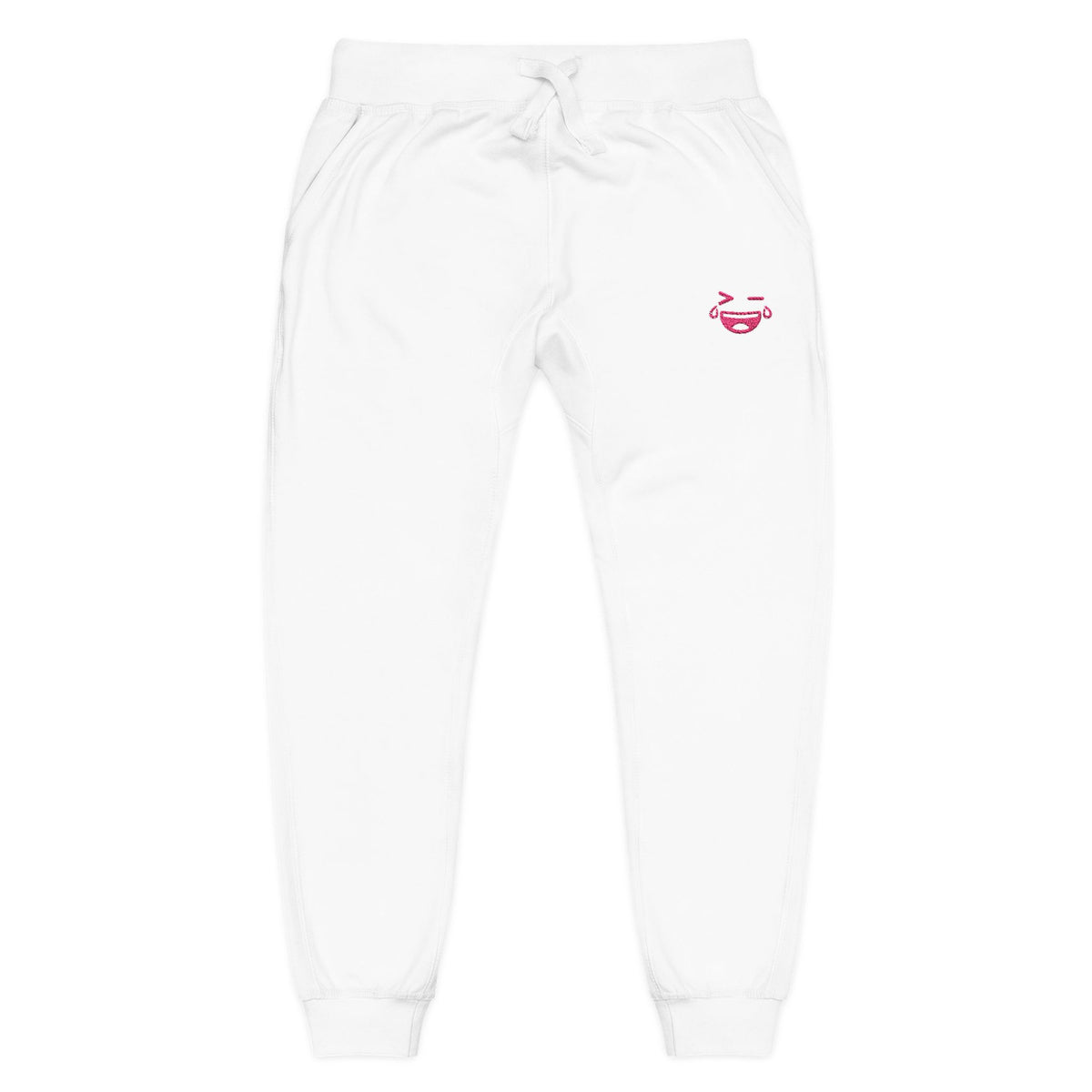 Embroidered MemerDevs Fleece Sweatpants - Cozy Casual Lounge Joggers