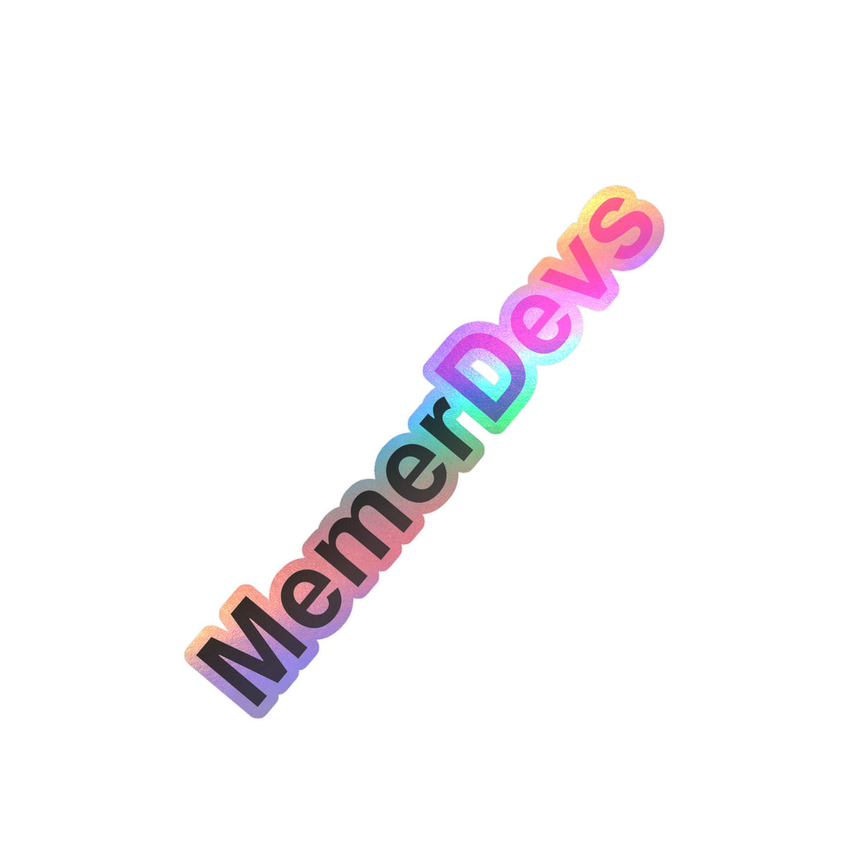 MemerDevs Kiss-Cut Vinyl Sticker - Laptop/Window Decal