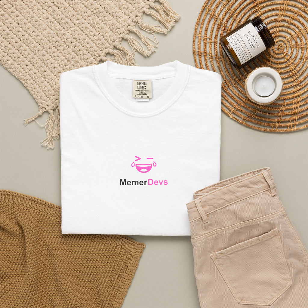 DEBUG. CODE. PRAY. T-Shirt - MemerDevs Tee