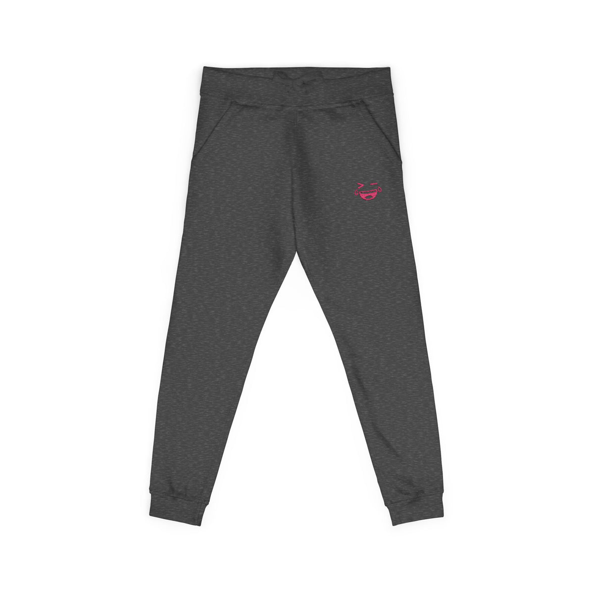 Embroidered MemerDevs Fleece Sweatpants - Cozy Casual Lounge Joggers